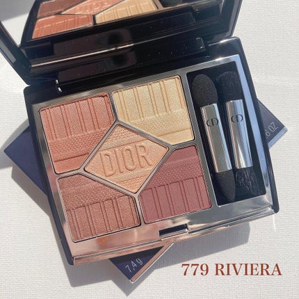 【旧】サンク クルール クチュール 779 リビエラ〈ディオリビエラ エディション〉/Dior/アイシャドウパレットを使ったクチコミ(1枚目)