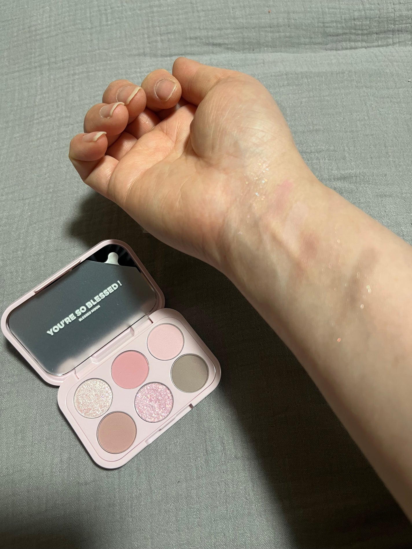 ソープパレット/BLESSED MOON/アイシャドウパレットを使ったクチコミ(4枚目)