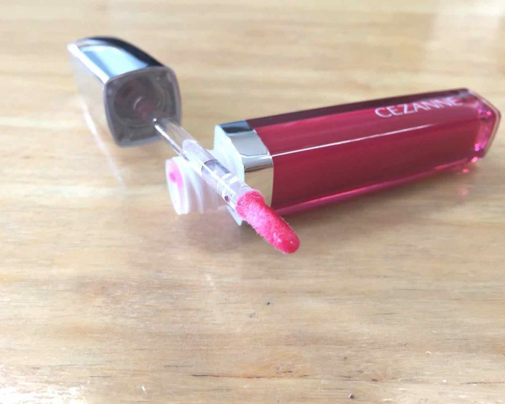 ジェルグロスリップ/CEZANNE/リップグロスを使ったクチコミ（1枚目）