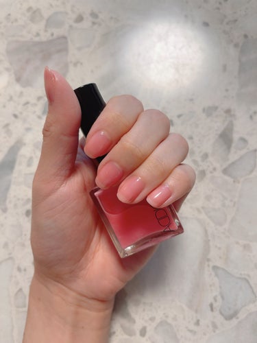 ADDICTION ネイルポリッシュのクチコミ「ちゅるるんなピンクネイルのご紹介💅❤︎

【使った商品】

ネイルポリッシュ Pink Bom.....」（3枚目）