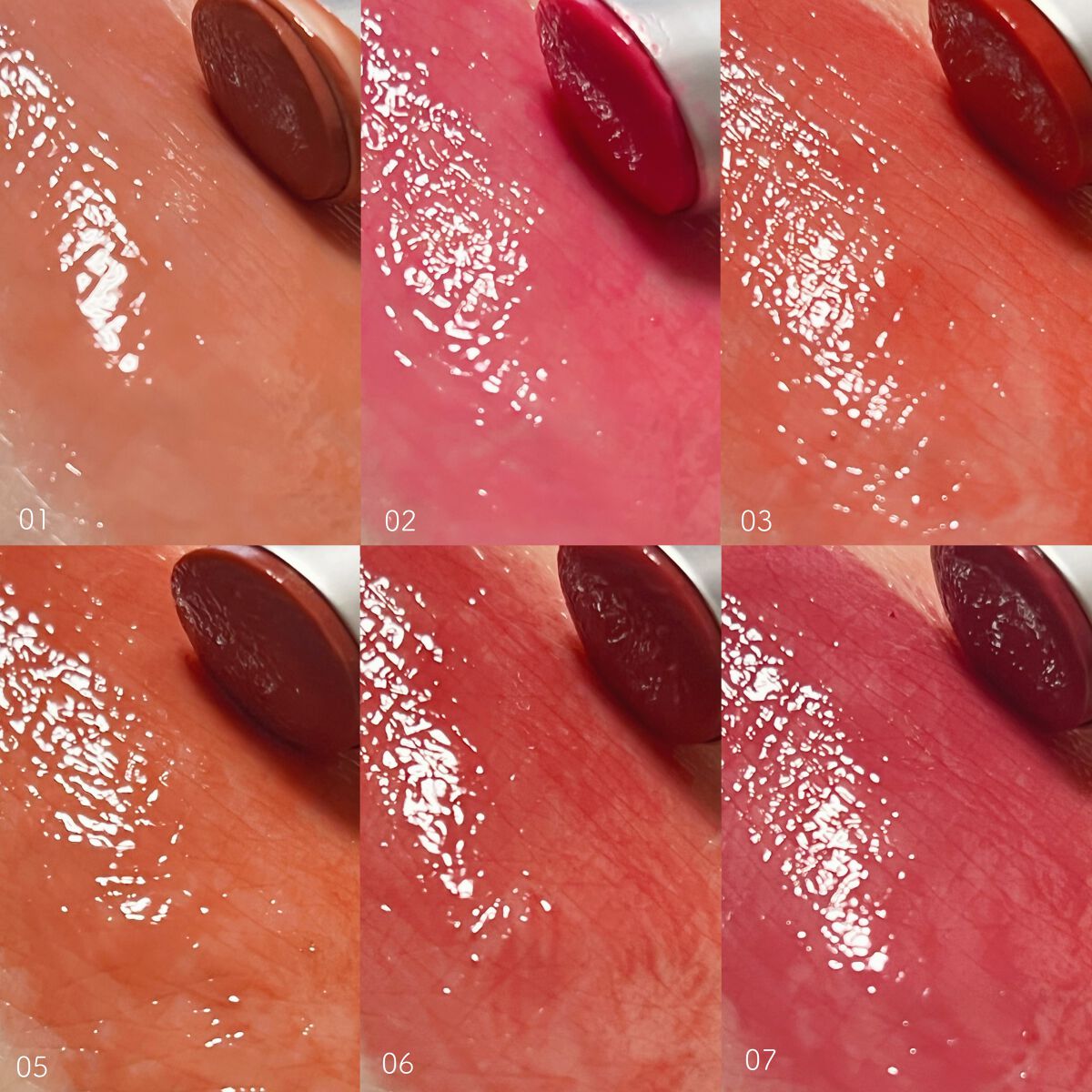 グラスティングメルティングバーム/rom&nd/リップバームを使ったクチコミ(2枚目)