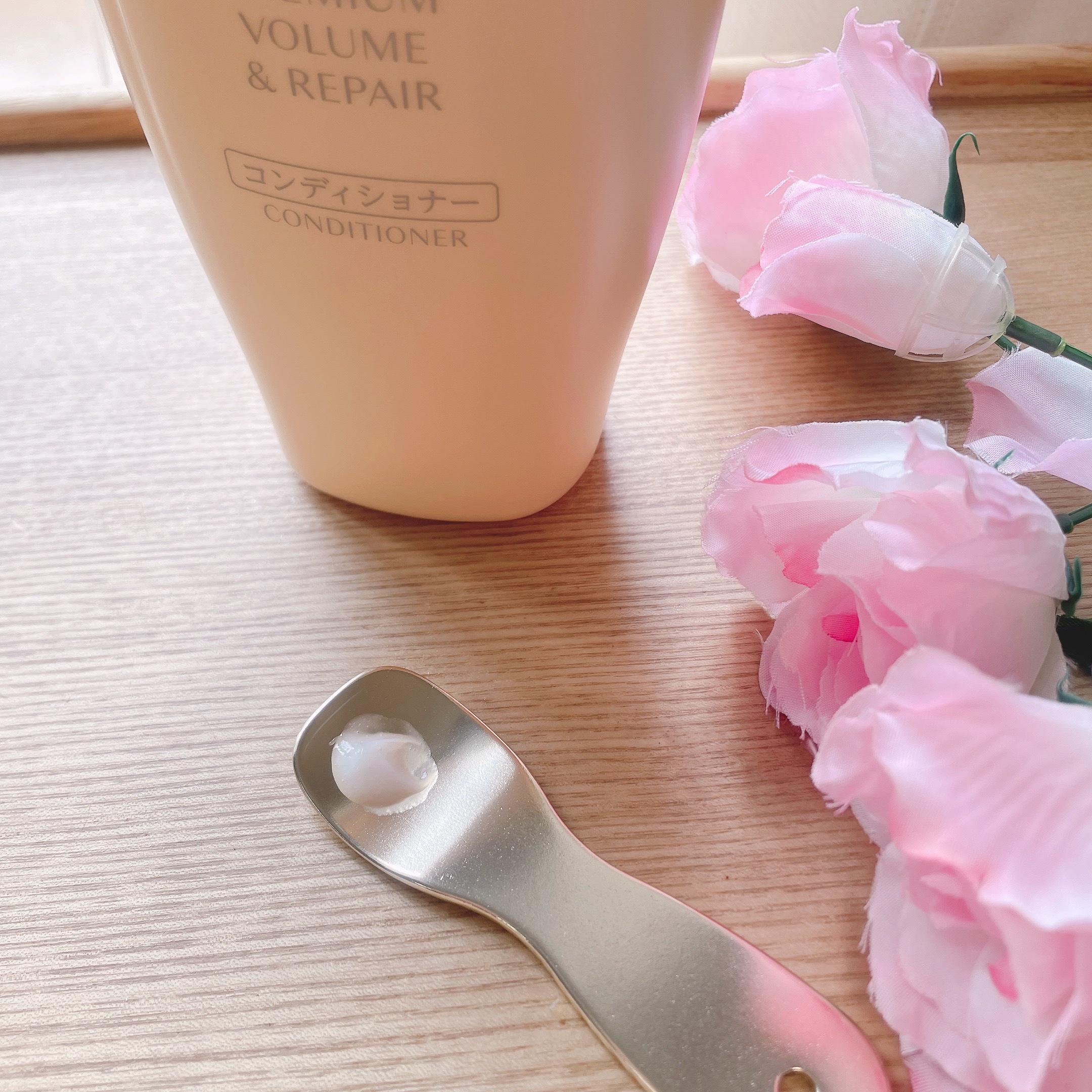 TSUBAKI プレミアム ボリューム＆リペア シャンプー/コンディショナー シャンプー（450mL）/TSUBAKI/市販シャンプーを使ったクチコミ（3枚目）