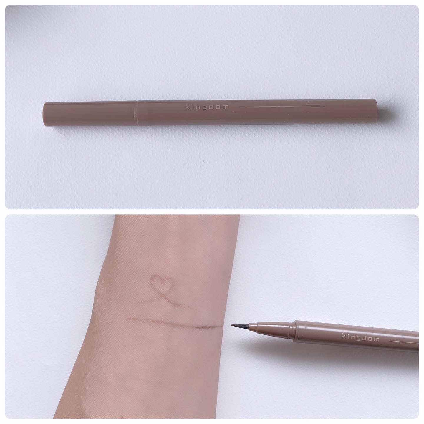 キングダム リキッドアイライナーR1/キングダム/リキッドアイライナーを使ったクチコミ（3枚目）