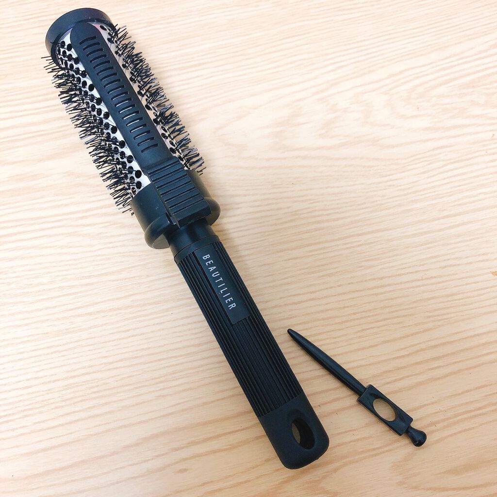 クリップ熱伝導ヘアブラシ/DAISO/ヘアブラシを使ったクチコミ(3枚目)