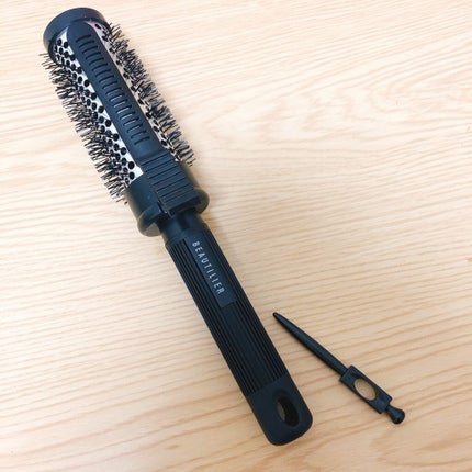 クリップ熱伝導ヘアブラシ/DAISO/ヘアブラシを使ったクチコミ(3枚目)
