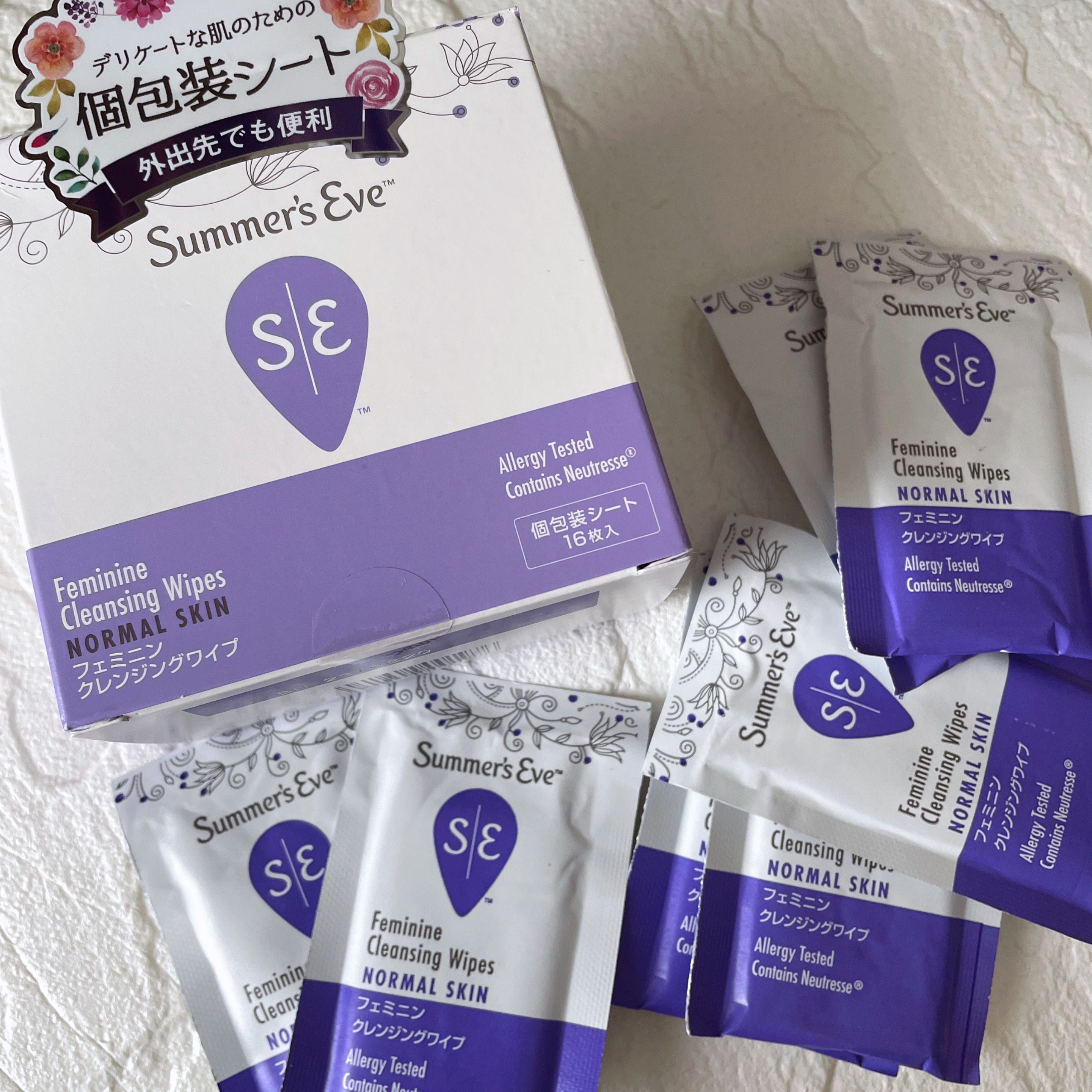 フェミニンクレンジングワイプ ノーマルスキン 16枚/Summer's Eve(サマーズイブ)/デリケートゾーンケアを使ったクチコミ（1枚目）