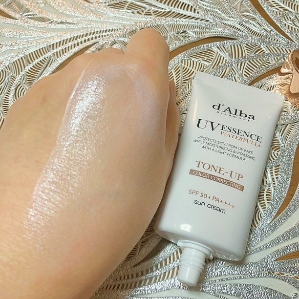 ウォータフルトーンアップサンクリーム/ダルバ/日焼け止めクリームを使ったクチコミ(8枚目)
