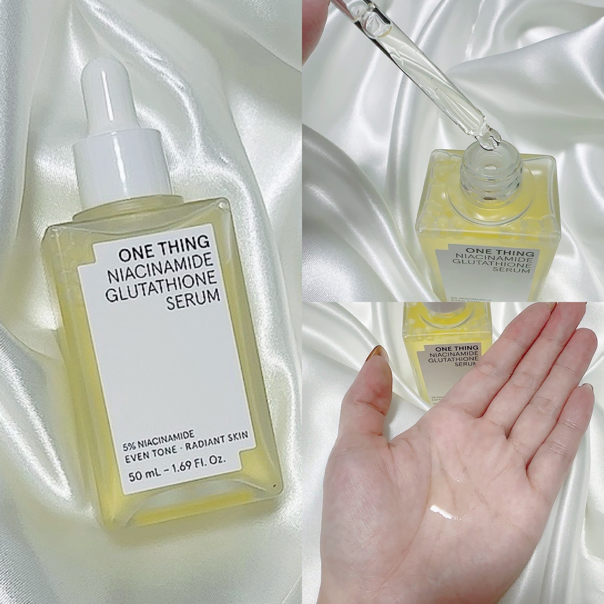 ナイアシンアミドグルタチオントナー/ONE THING/化粧水を使ったクチコミ（3枚目）