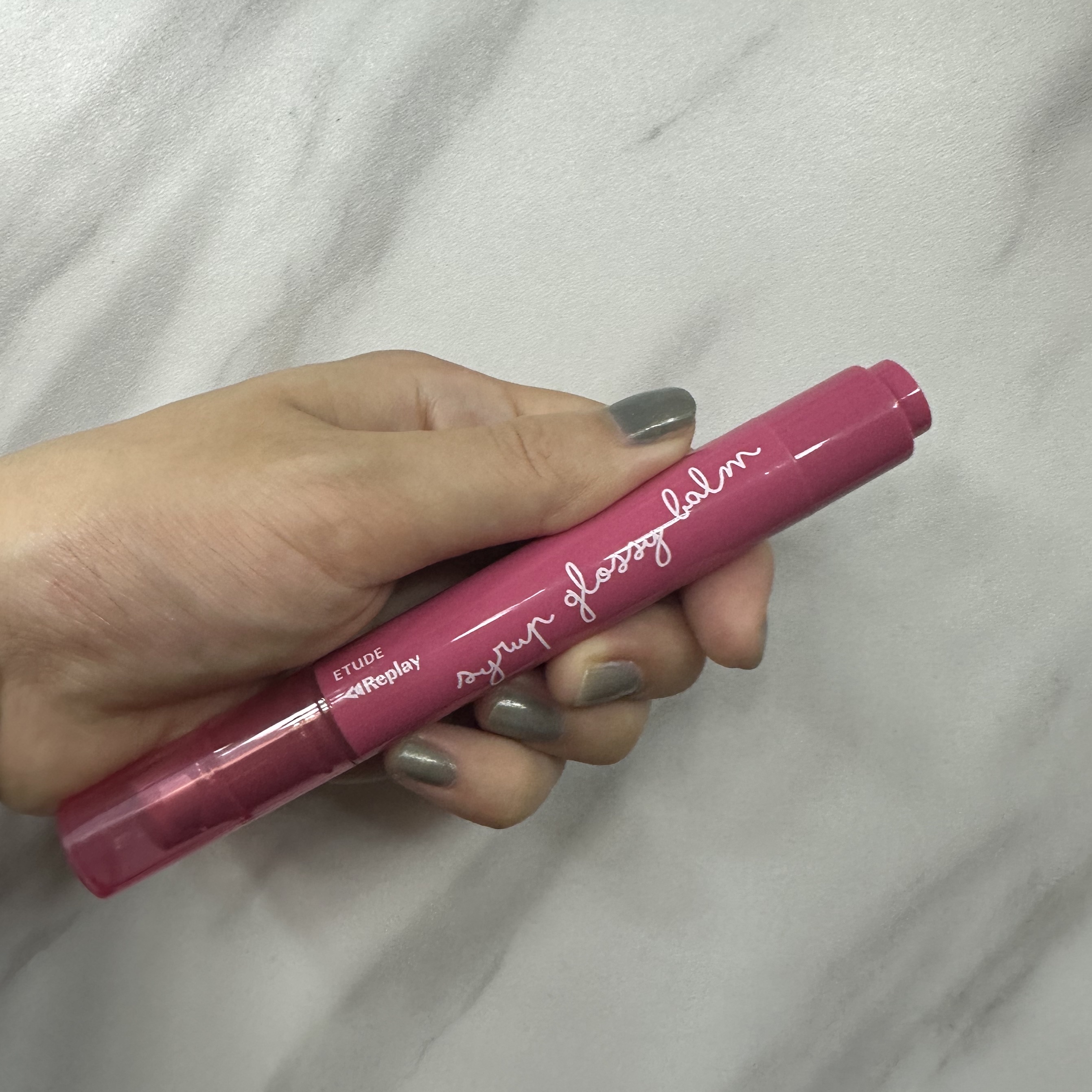 Lシロップグロッシーバーム/ETUDE/口紅を使ったクチコミ（3枚目）
