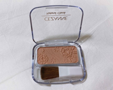 ナチュラル チークN/CEZANNE/パウダーチークを使ったクチコミ(2枚目)