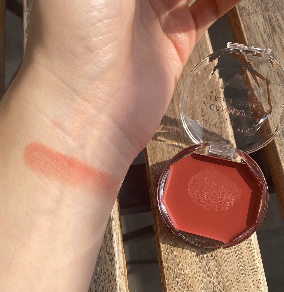 クリームチーク/キャンメイク/ジェル・クリームチークを使ったクチコミ(5枚目)