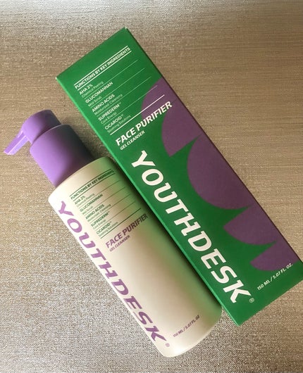 フェースピュリファイアジェルクレンザー/YOUTHDESK/クレンジングジェルを使ったクチコミ(2枚目)