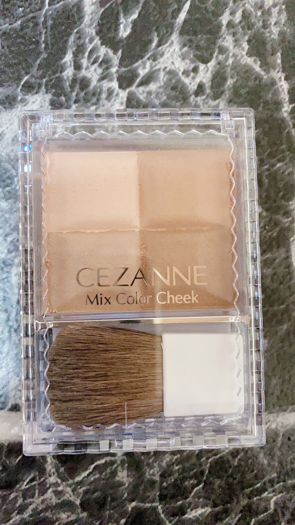 ミックスカラーチーク/CEZANNE/パウダーチークを使ったクチコミ(1枚目)