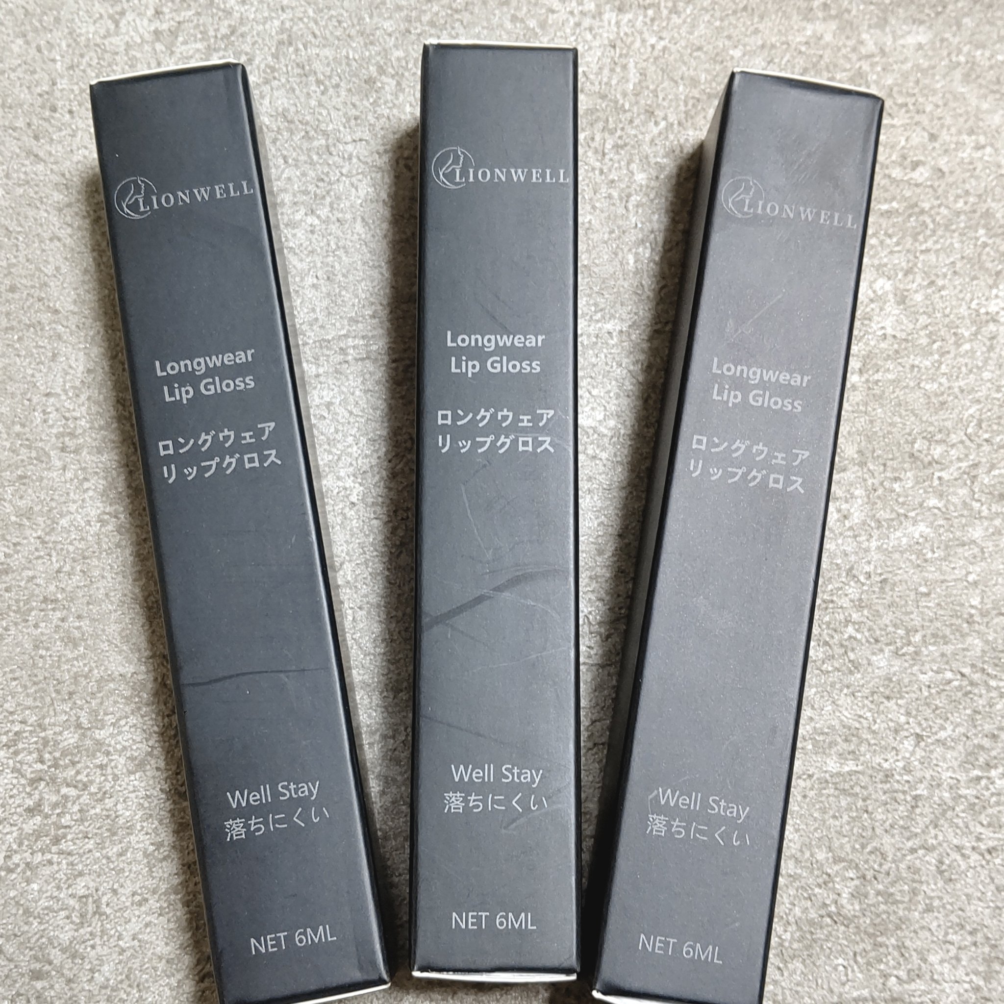 ロングウェア リップグロス/LionWell（ライオンウェル）/リップグロスを使ったクチコミ（2枚目）