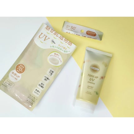 サンカットR トーンアップUV エッセンス/サンカット®/日焼け止めローションを使ったクチコミ(1枚目)