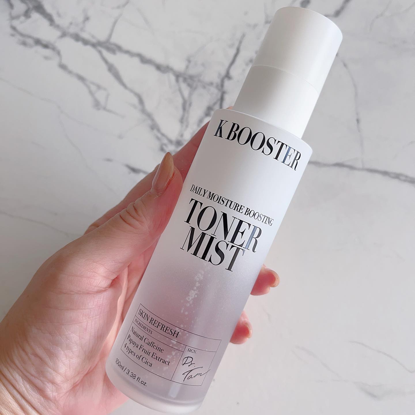 デイリーモイスチャーブースティングトナーミスト/K BOOSTER/ミスト状化粧水を使ったクチコミ（2枚目）