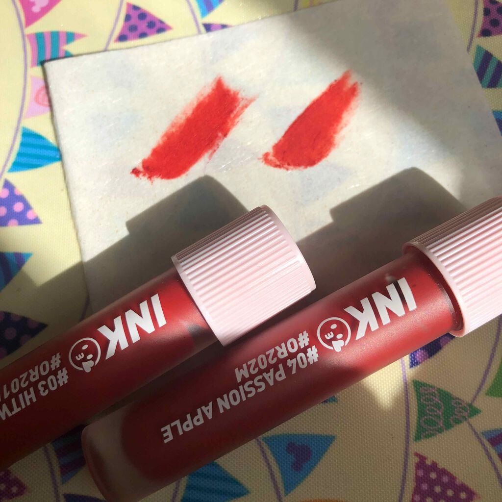 インク マット ブラー ティント/PERIPERA/口紅を使ったクチコミ(1枚目)