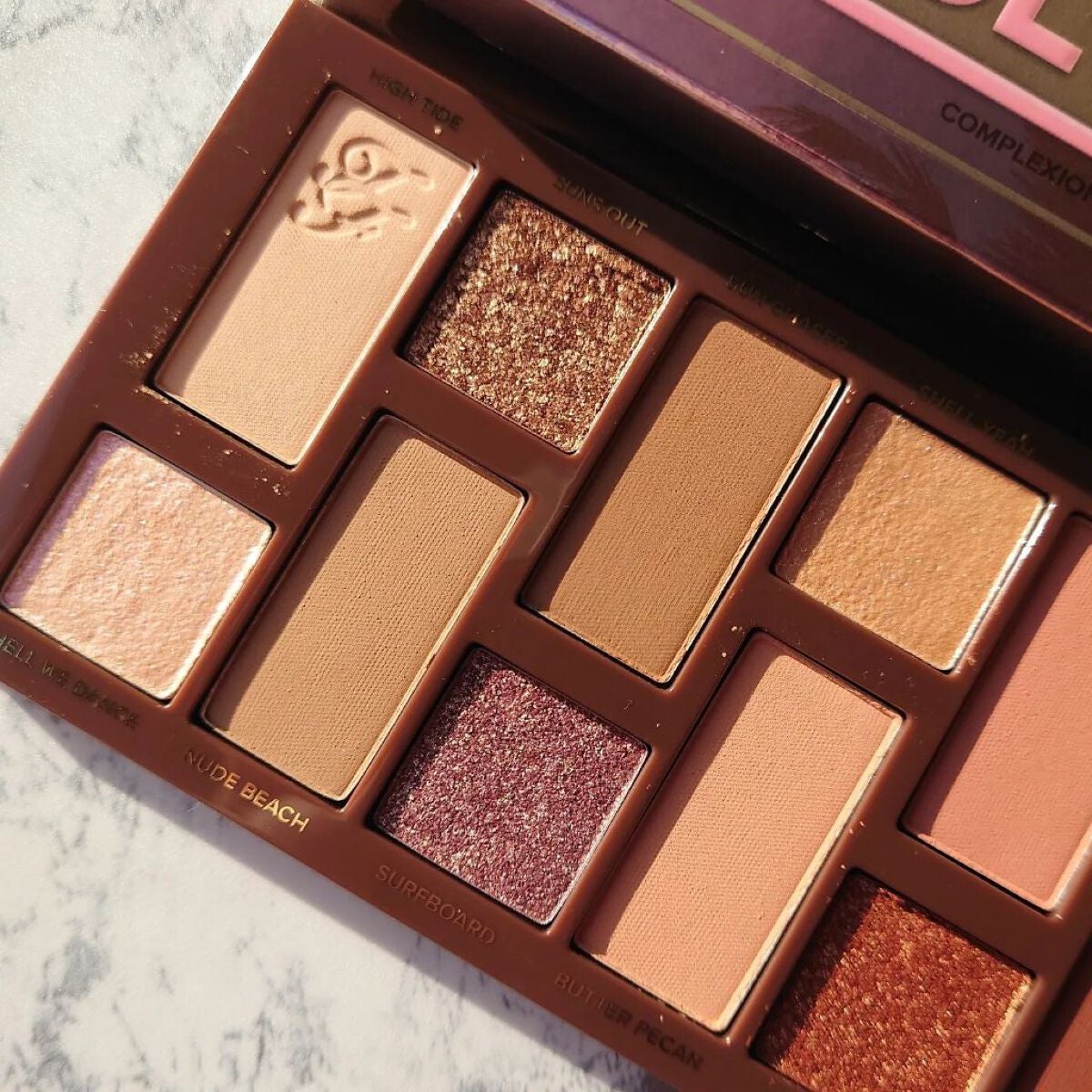 ボーンディスウェイ サンセット ストリップ アイシャドウ パレット/Too Faced/アイシャドウパレットを使ったクチコミ(4枚目)