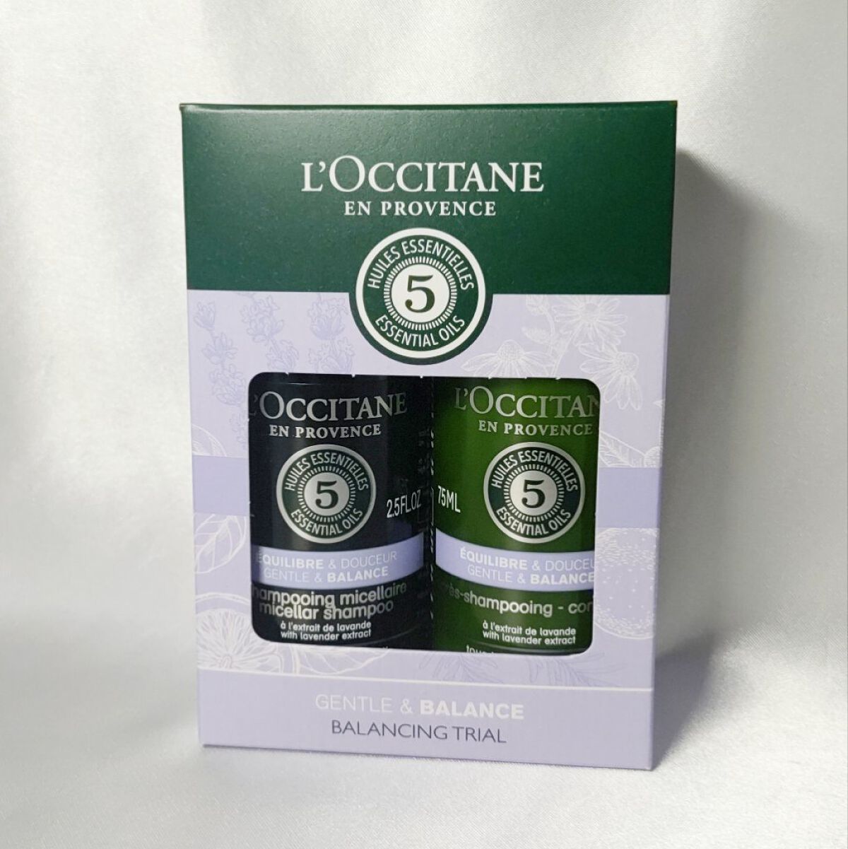 ファイブハーブス バランシングシャンプー／コンディショナー/L'OCCITANE/市販シャンプーを使ったクチコミ（2枚目）