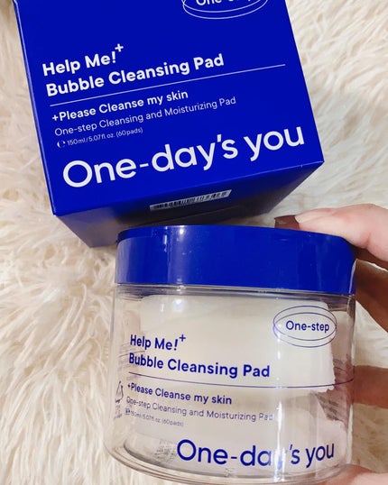バブルクレンジングパッド/One-day's you/クレンジングシートを使ったクチコミ(1枚目)