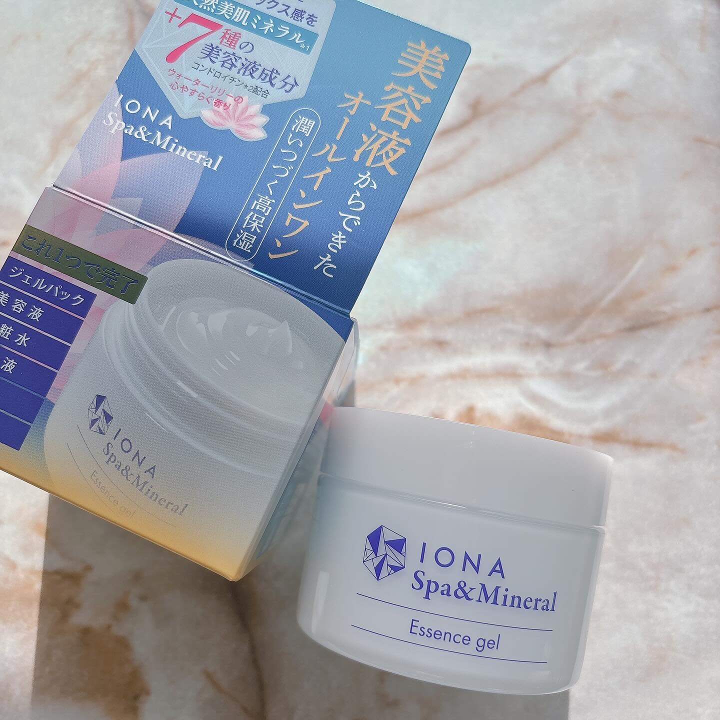 エッセンス ジェル/イオナ スパ＆ミネラル/オールインワン化粧品を使ったクチコミ（1枚目）