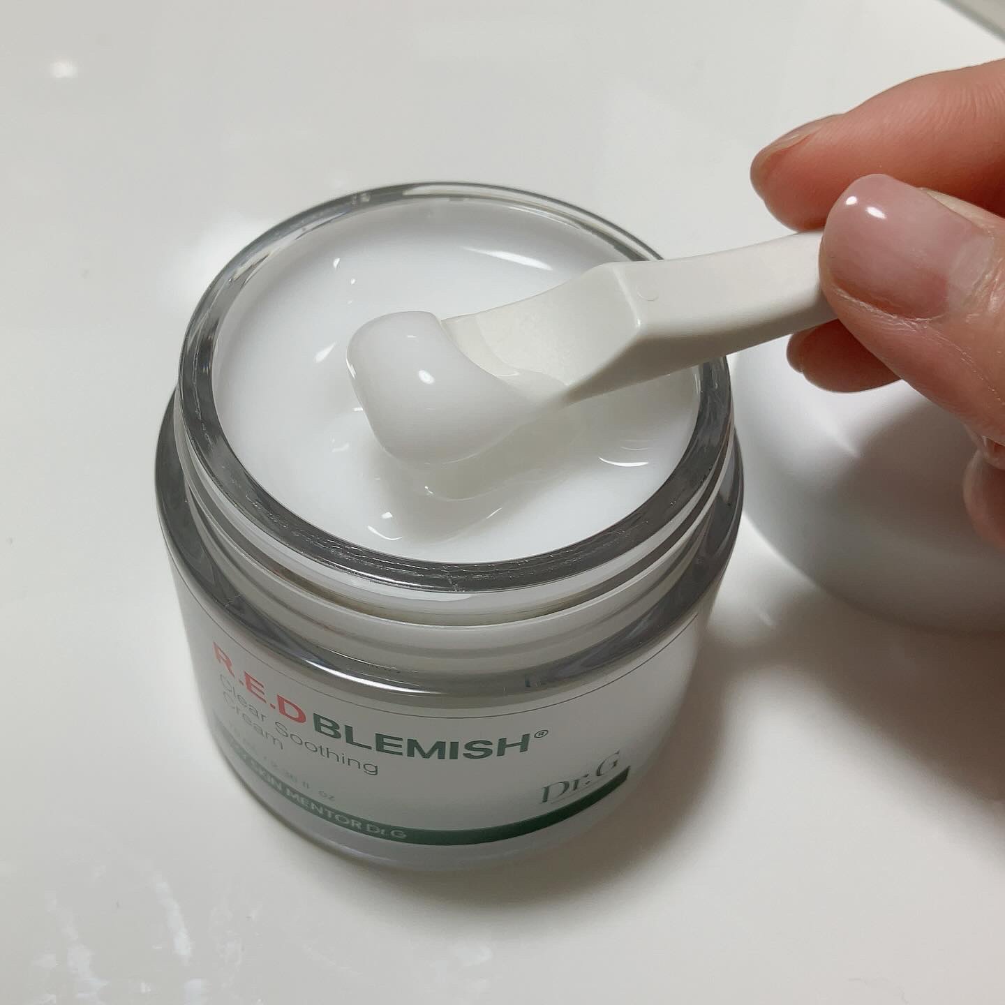 レッドブレミッシュ クリアスージングクリーム/Dr.G/フェイスクリームを使ったクチコミ（3枚目）