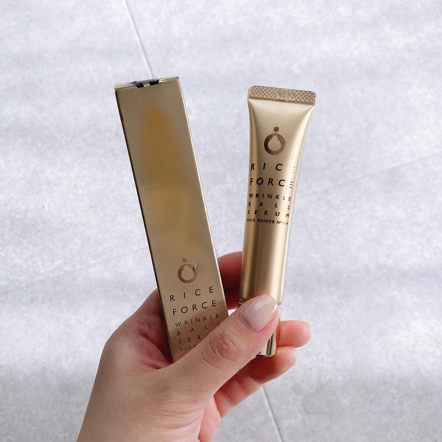 リンクルボールセラム/ライスフォース/美容液を使ったクチコミ（1枚目）
