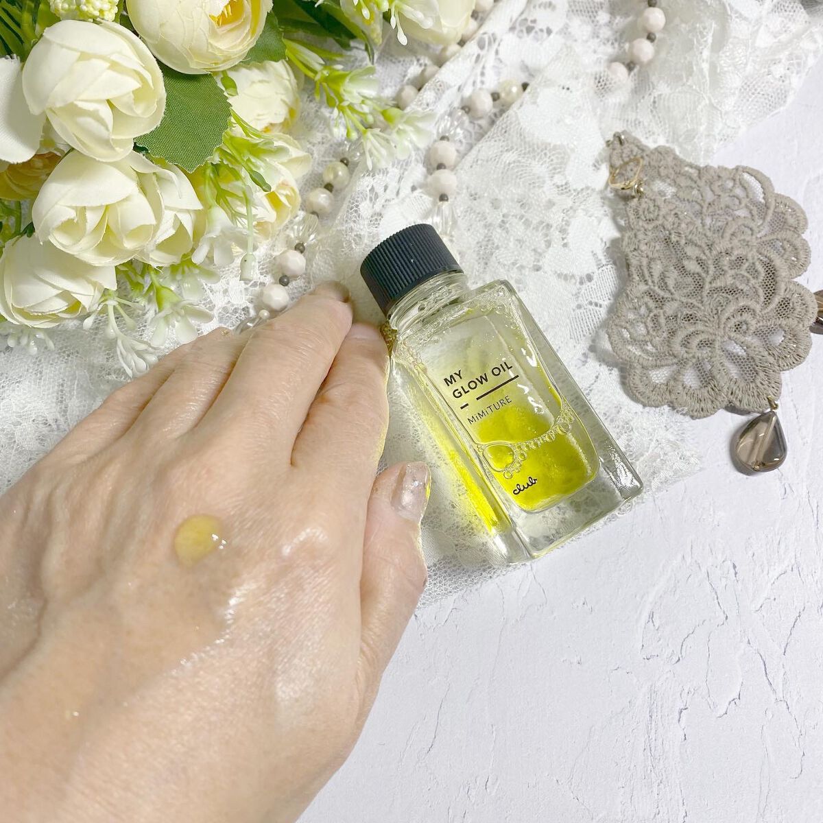 ミミチュール マイ グロウ オイル/クラブ/ブースター・導入液を使ったクチコミ(2枚目)