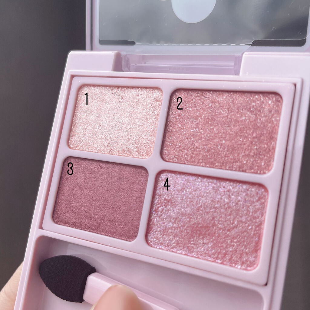 デイジードール アイカラー パレット/DAISY DOLL by MARY QUANT/アイシャドウパレットを使ったクチコミ(3枚目)