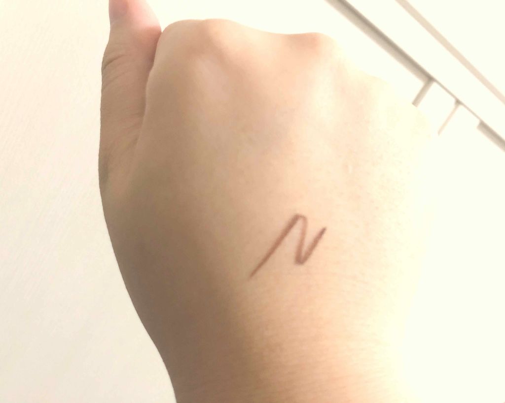 モテライナー リキッド ブラウン/UZU BY FLOWFUSHI/リキッドアイライナーを使ったクチコミ（2枚目）