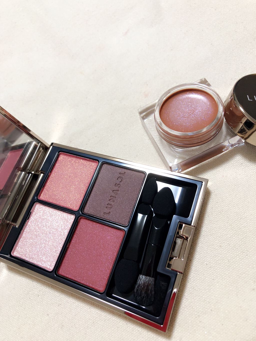 ジルスチュアート ブルーム ミックスブラッシュ コンパクト 16 tinted cosmos（限定）/JILL STUART/パウダーチークを使ったクチコミ（3枚目）