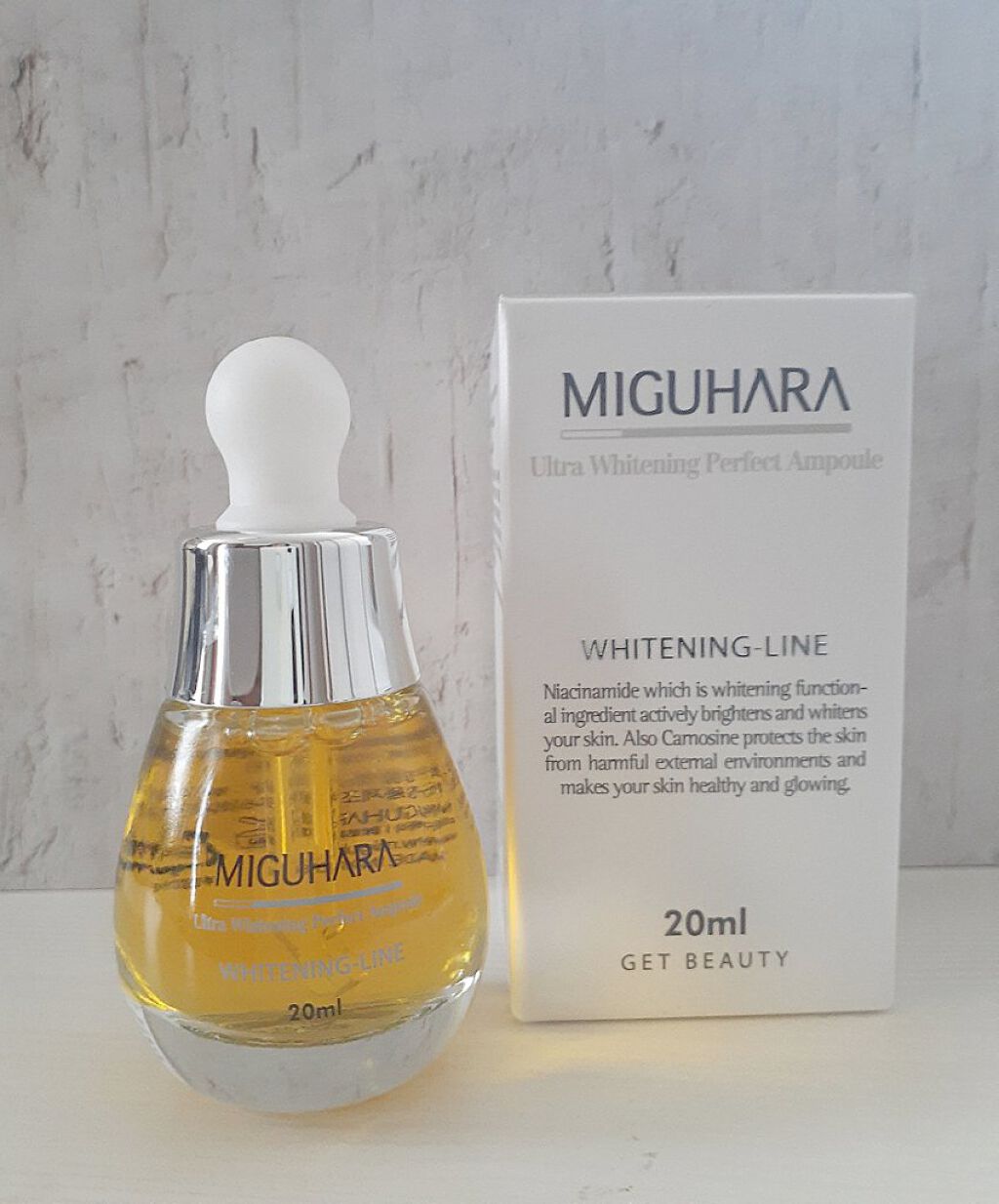Ultra Whitening Perfect Ampoule/MIGUHARA/美容液を使ったクチコミ(1枚目)