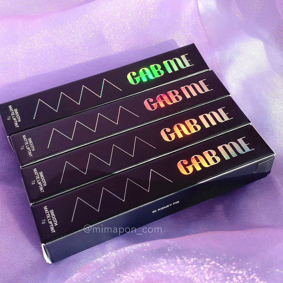 スムースマットリップティント/GAB ME/リップティントを使ったクチコミ(7枚目)