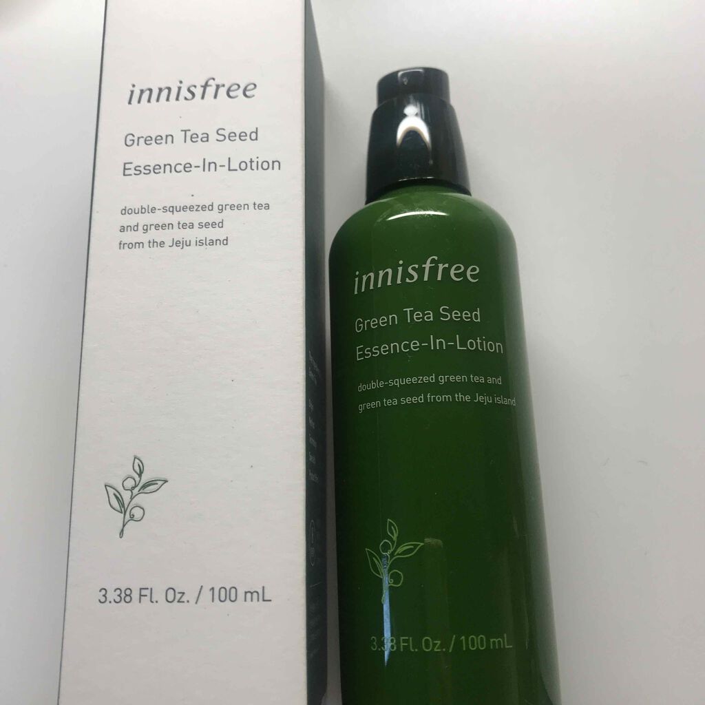 グリーンティーシード エッセンスインローション/innisfree/乳液を使ったクチコミ(1枚目)