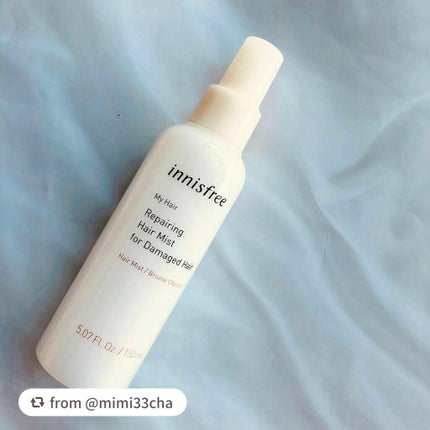 マイヘア リペアリング ミスト/innisfree/ヘアミストを使ったクチコミ(3枚目)