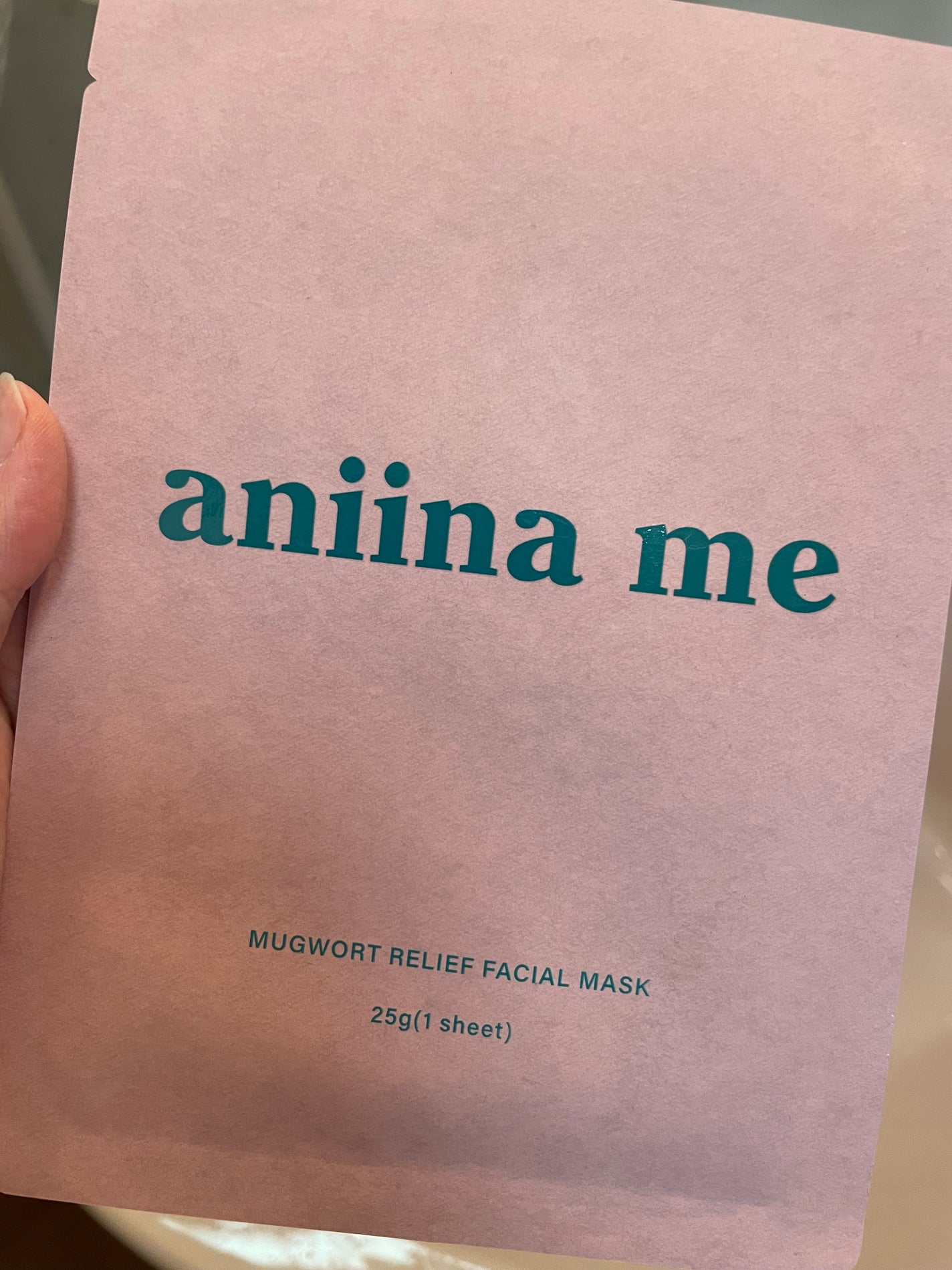 マグワートリリーフ フェイスマスク/aniina me/シートマスク・パックを使ったクチコミ(1枚目)