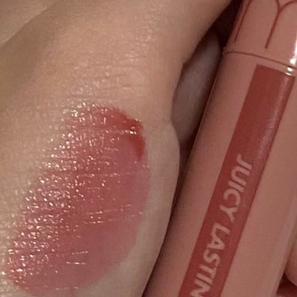 ジューシーラスティングティント/rom&nd/リップティントを使ったクチコミ(5枚目)