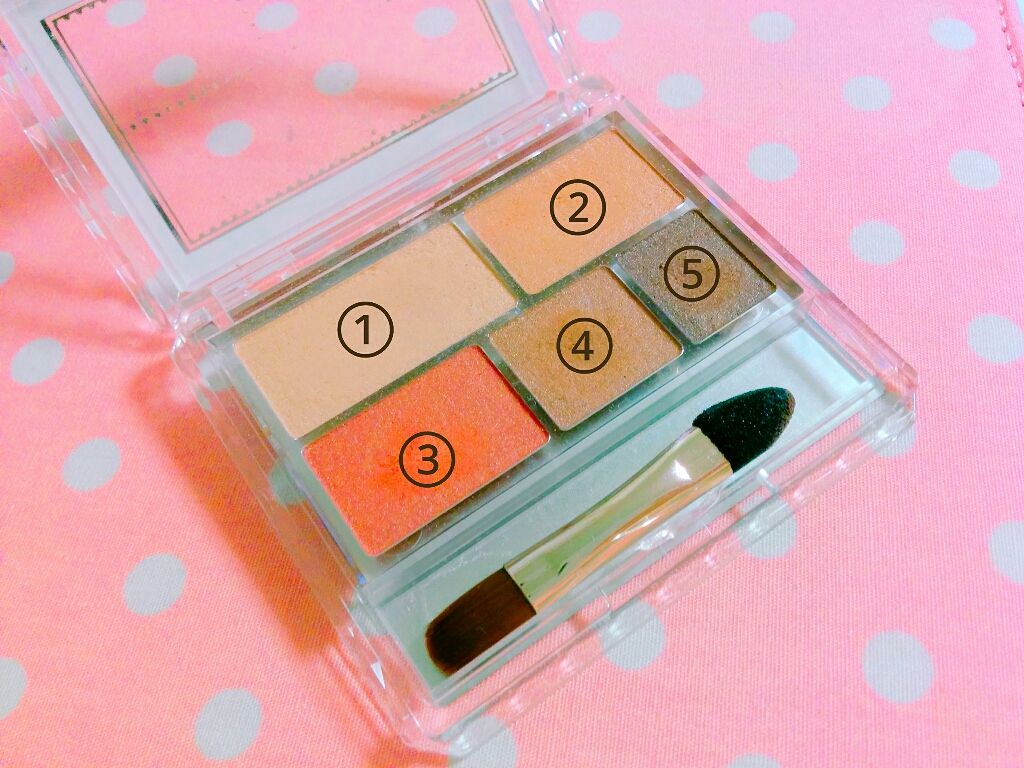 パーフェクトマルチアイズ/キャンメイク/アイシャドウパレットを使ったクチコミ（3枚目）