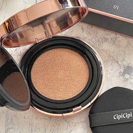 シピシピ フィットスキンクッション/CipiCipi/クッションファンデーションを使ったクチコミ(4枚目)