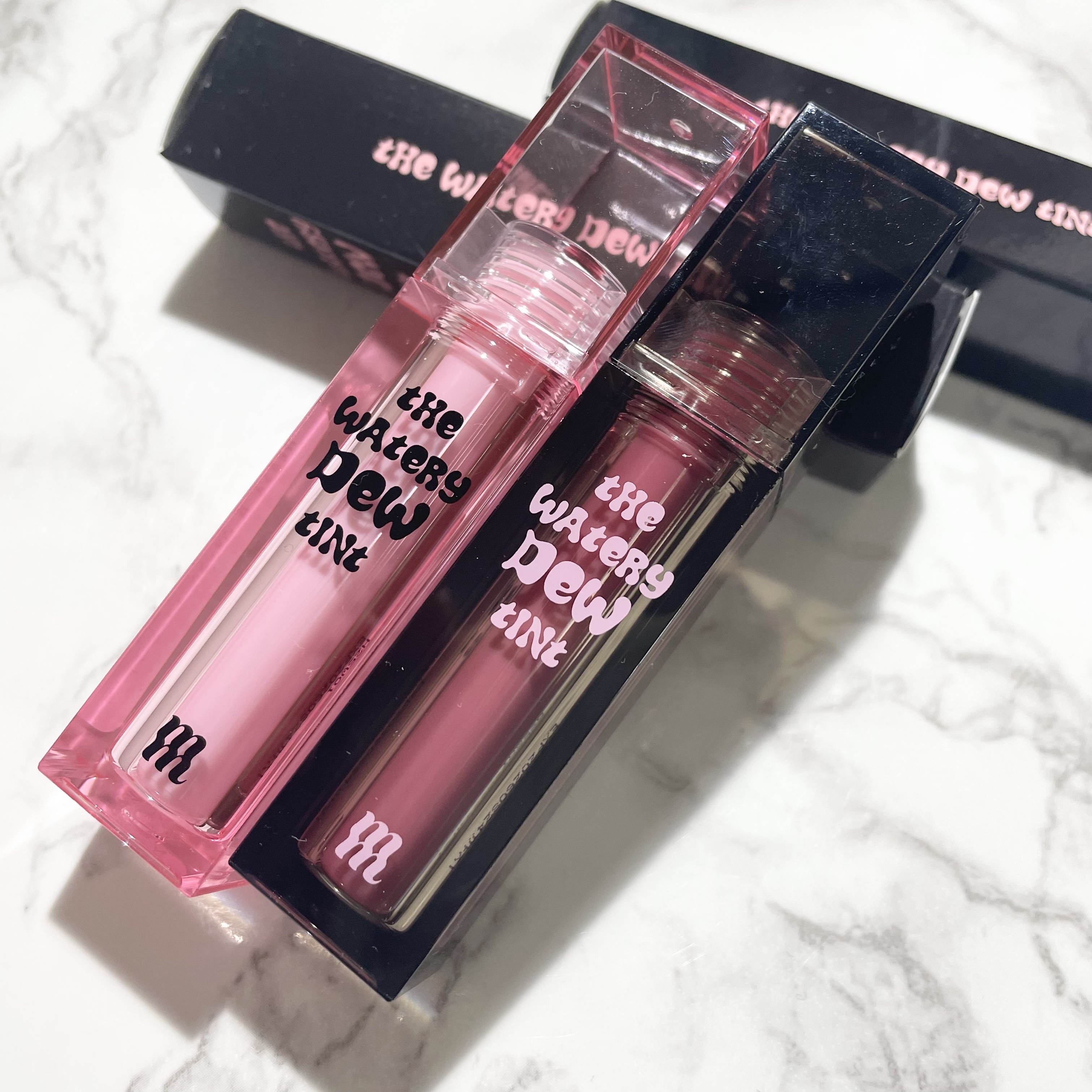 ザ ウォータリーデューティント WD17 ピンクアンビション/MERZY/リップティントを使ったクチコミ（2枚目）