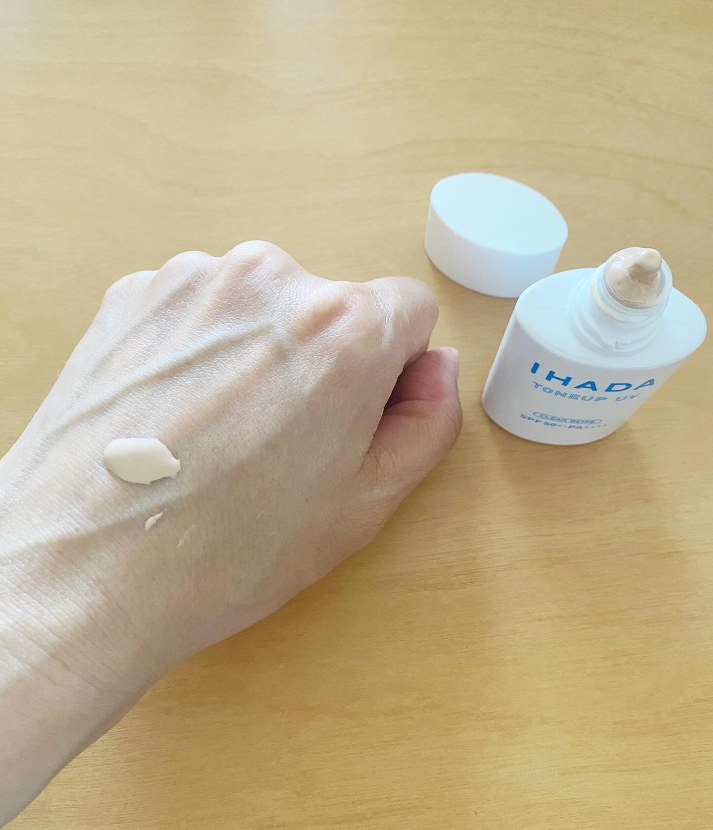 薬用フェイスプロテクトUV ミルク/IHADA/日焼け止めミルクを使ったクチコミ（3枚目）