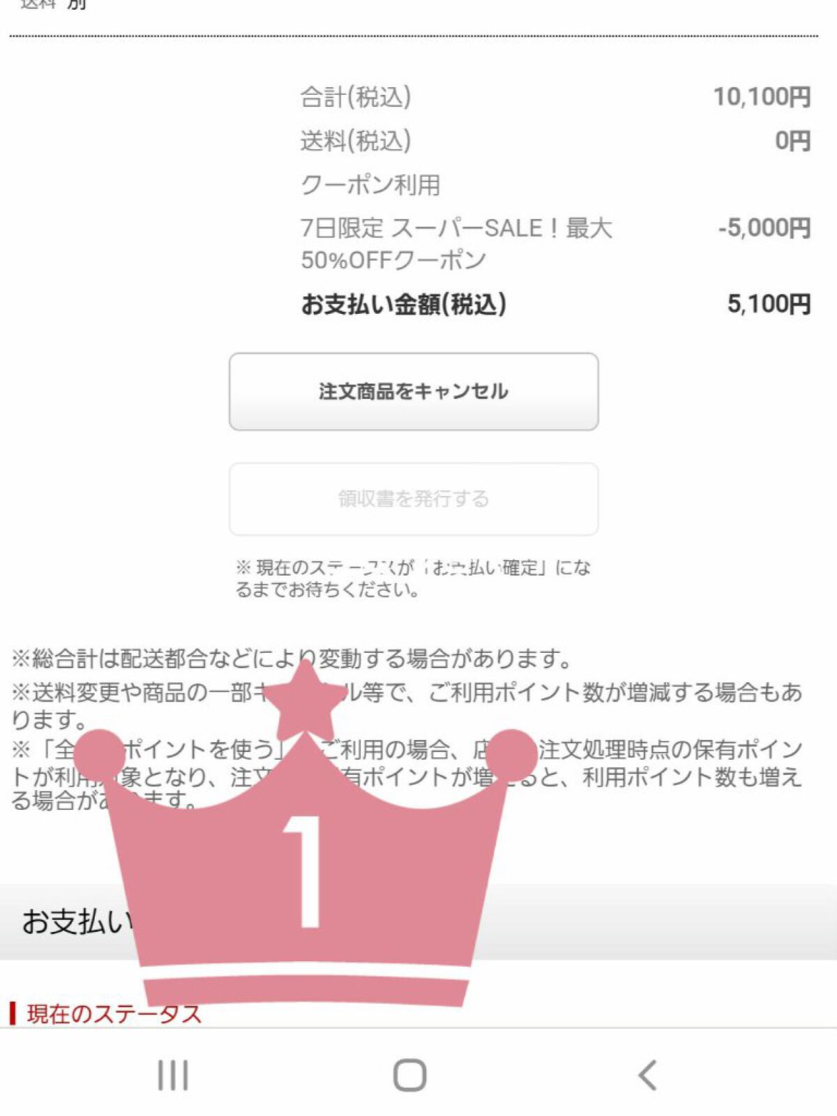 を使ったクチコミ（1枚目）