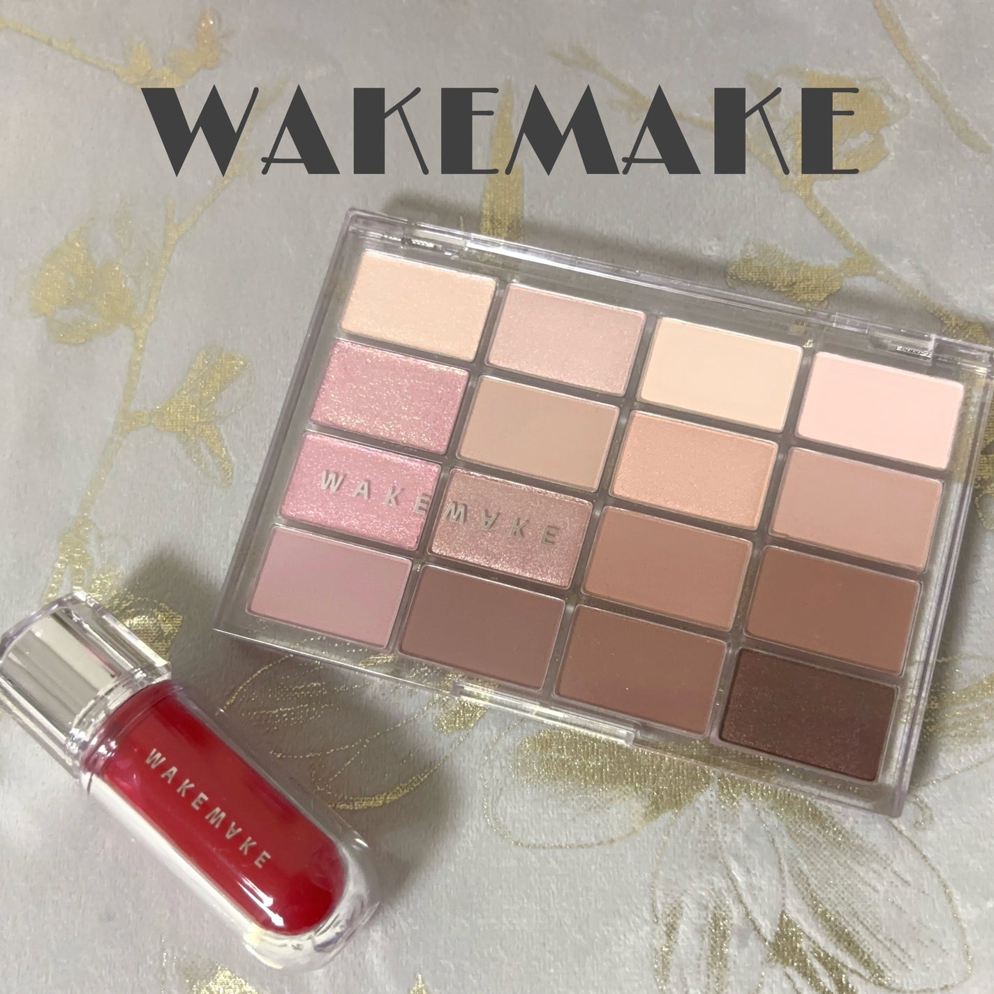 ソフトブラーリングアイパレット/wakemake/アイシャドウパレットを使ったクチコミ(1枚目)