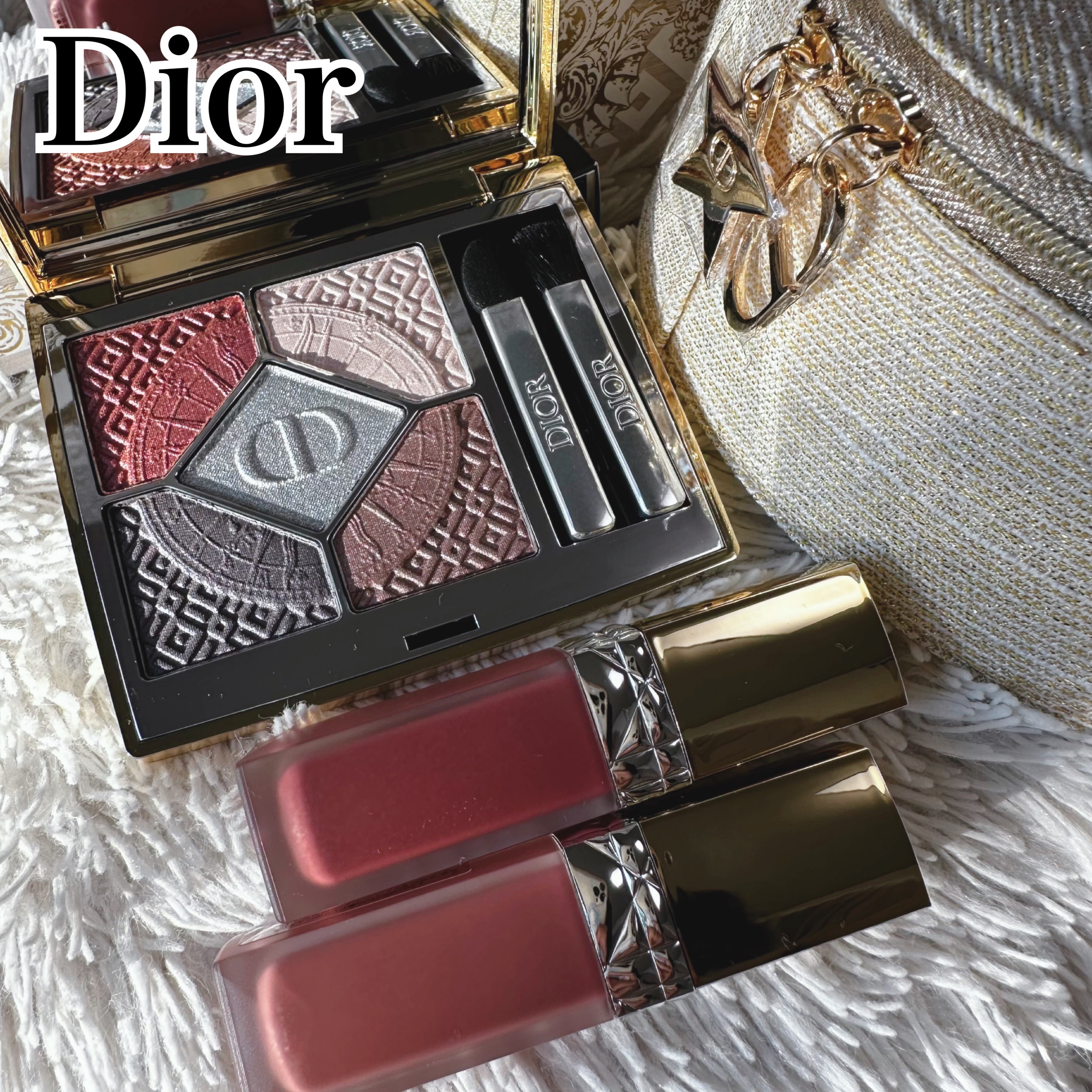 ルージュ ディオール フォーエヴァー リキッド シークイン（クリスマス コレクション 2024 限定品）/Dior/口紅・グロス・リップライナー・リップケアを使ったクチコミ（1枚目）