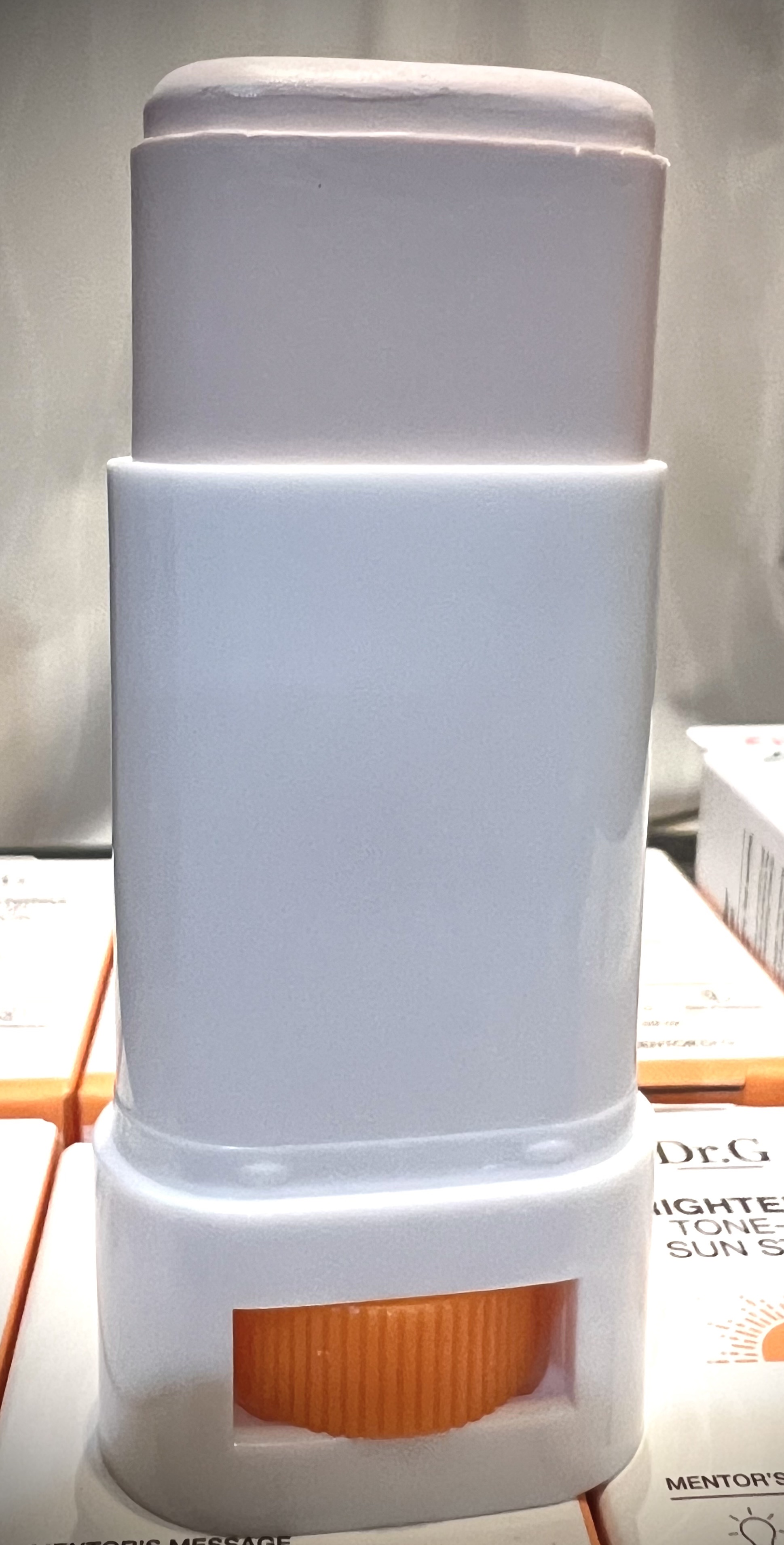 ブライトニングアップサンスティック SPF50+ PA++++/Dr.G/日焼け止めスティックを使ったクチコミ（2枚目）