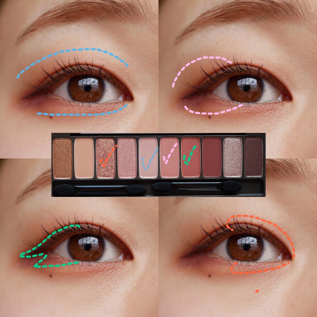 プレイカラー アイシャドウ/ETUDE/アイシャドウパレットを使ったクチコミ(2枚目)