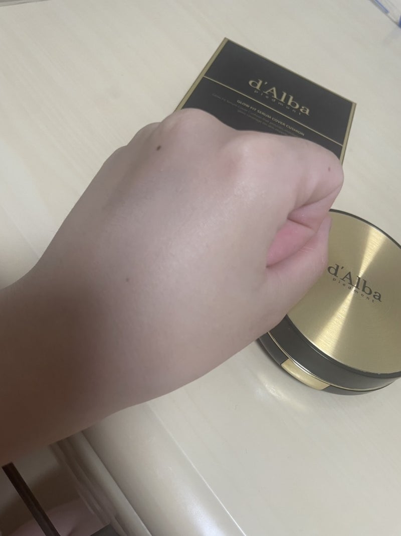 グロウフィットセラムカバークッション/ダルバ/クッションファンデーションを使ったクチコミ(3枚目)