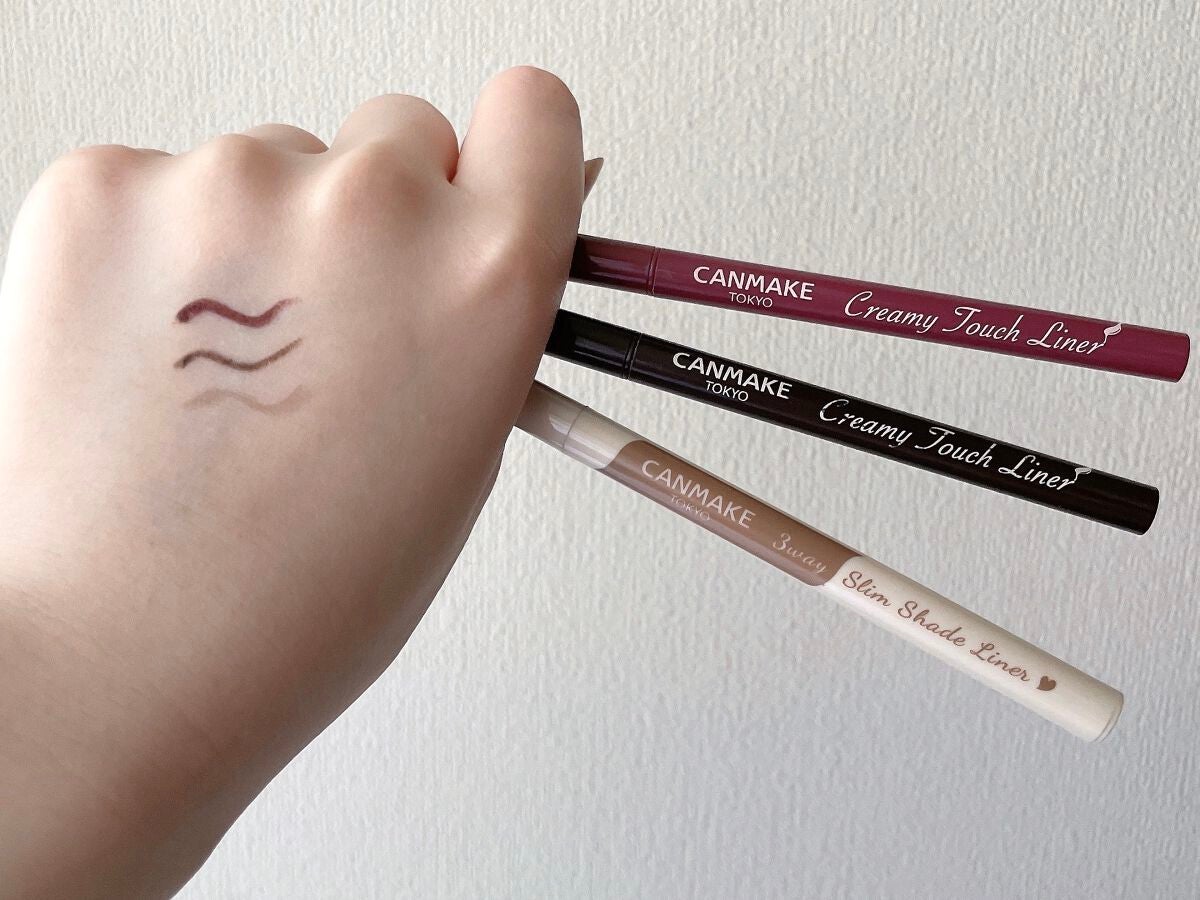 クリーミータッチライナー/キャンメイク/ジェルアイライナーを使ったクチコミ(1枚目)