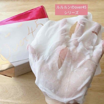 ルルルンOVER45 カメリアピンク(モイスト)/ルルルン/シートマスク・パックを使ったクチコミ(1枚目)