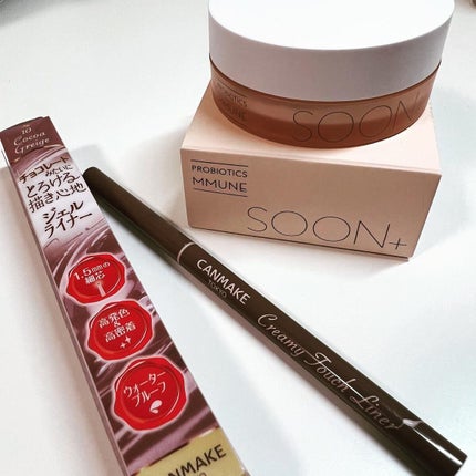 クリーミータッチライナー/キャンメイク/ジェルアイライナーを使ったクチコミ(1枚目)